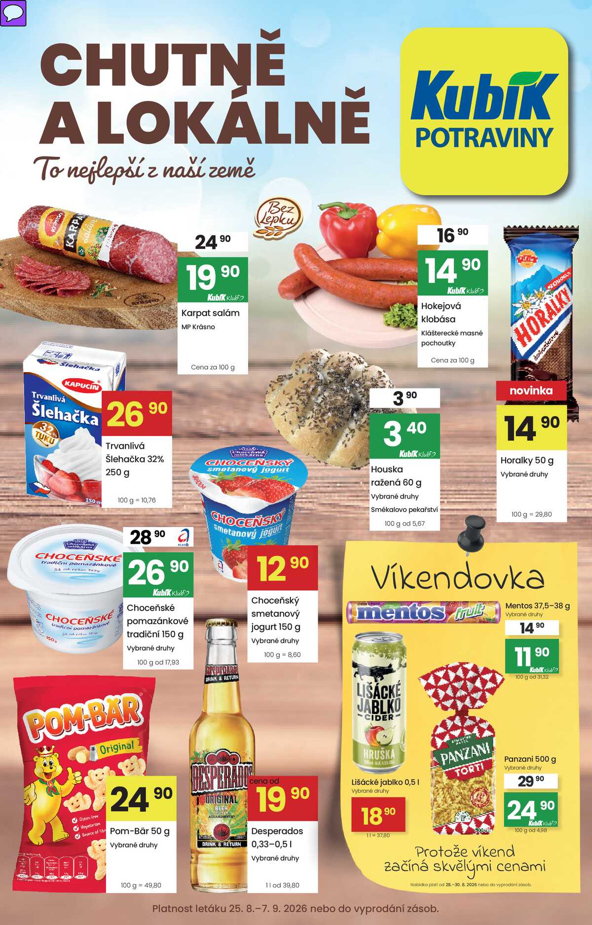 Kubík potraviny do 31.8. strana 1