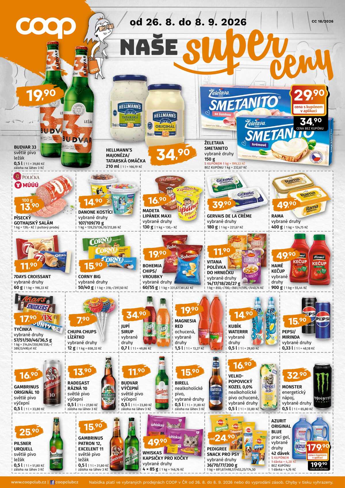 COOP Super Cena do 8.9. strana 1