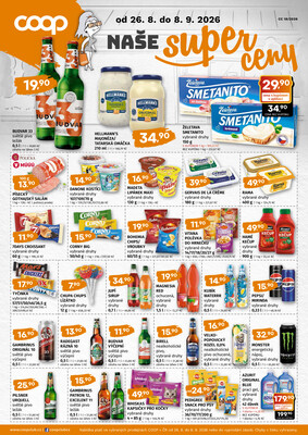 COOP Super Cena do 8.9.