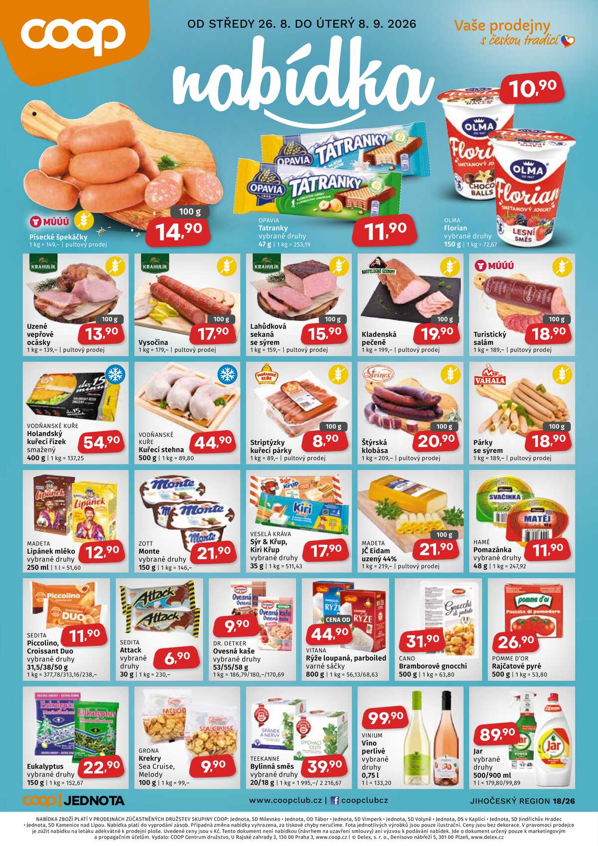 COOP Jihočeský region do 8.9. strana 1