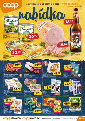 COOP Západočeský region do 8.9.