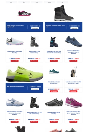 Intersport Boty - 27. 8. 2026