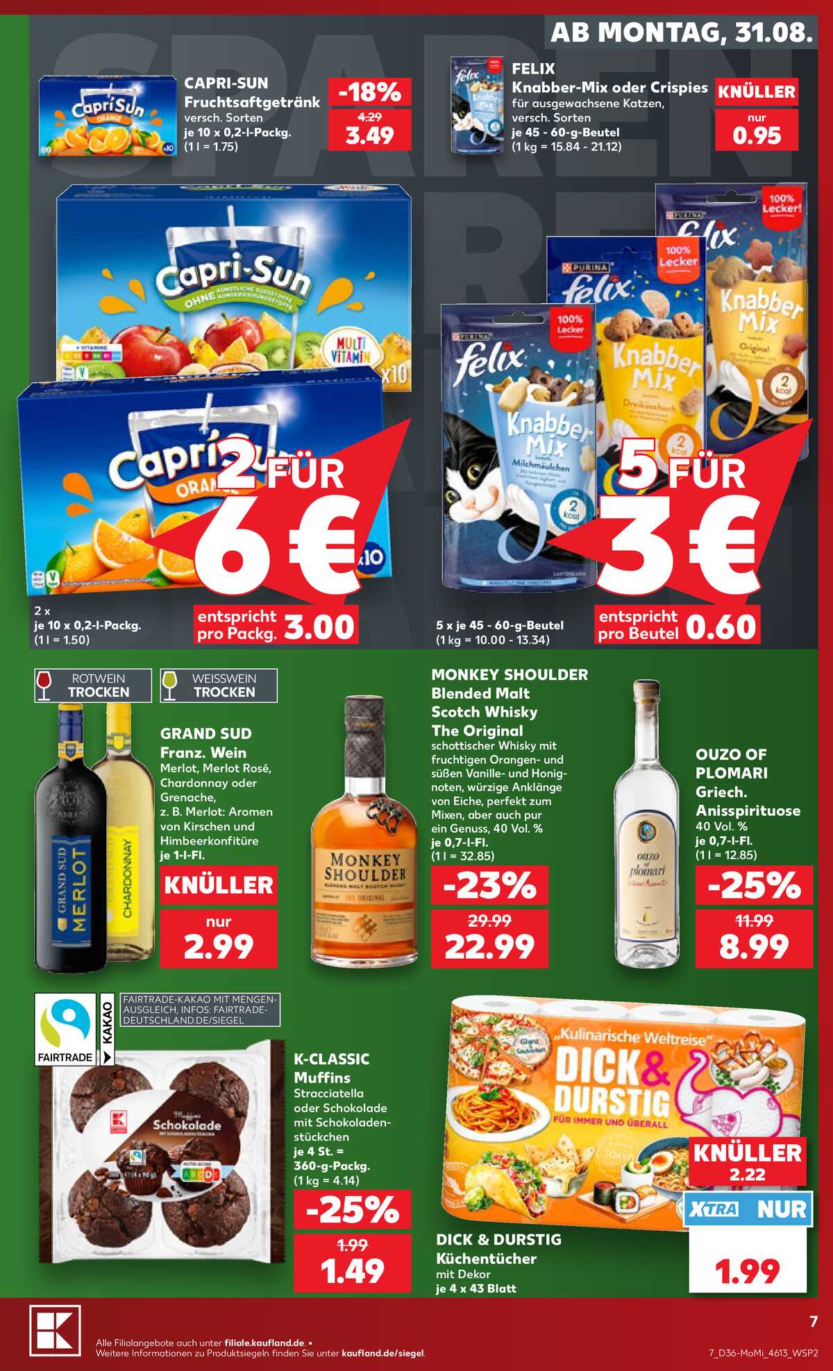 Leták Kaufland Německo 31.8.-2.9.2026 strana 7