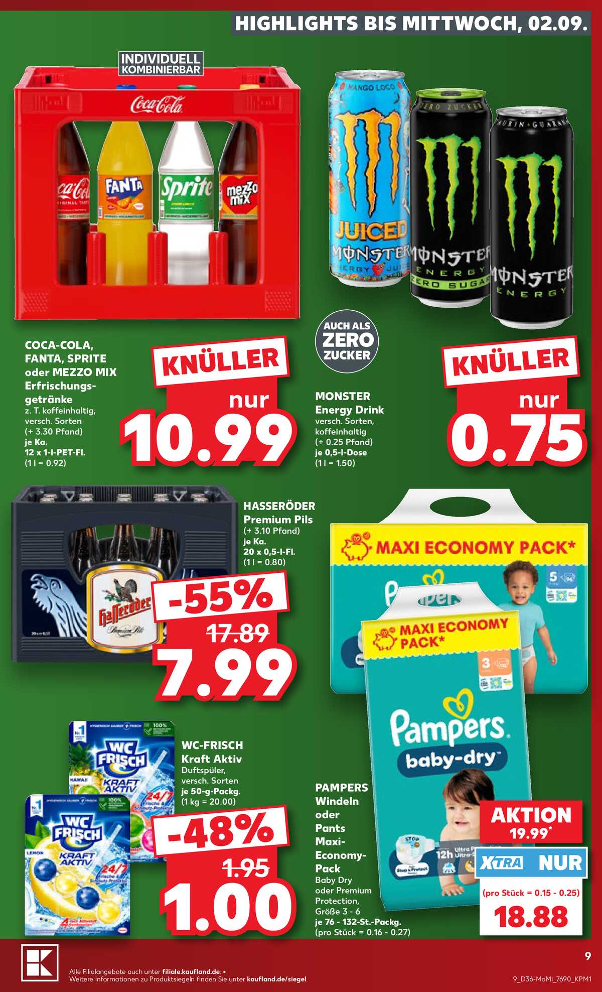 Leták Kaufland Německo 31.8.-2.9.2026 strana 9