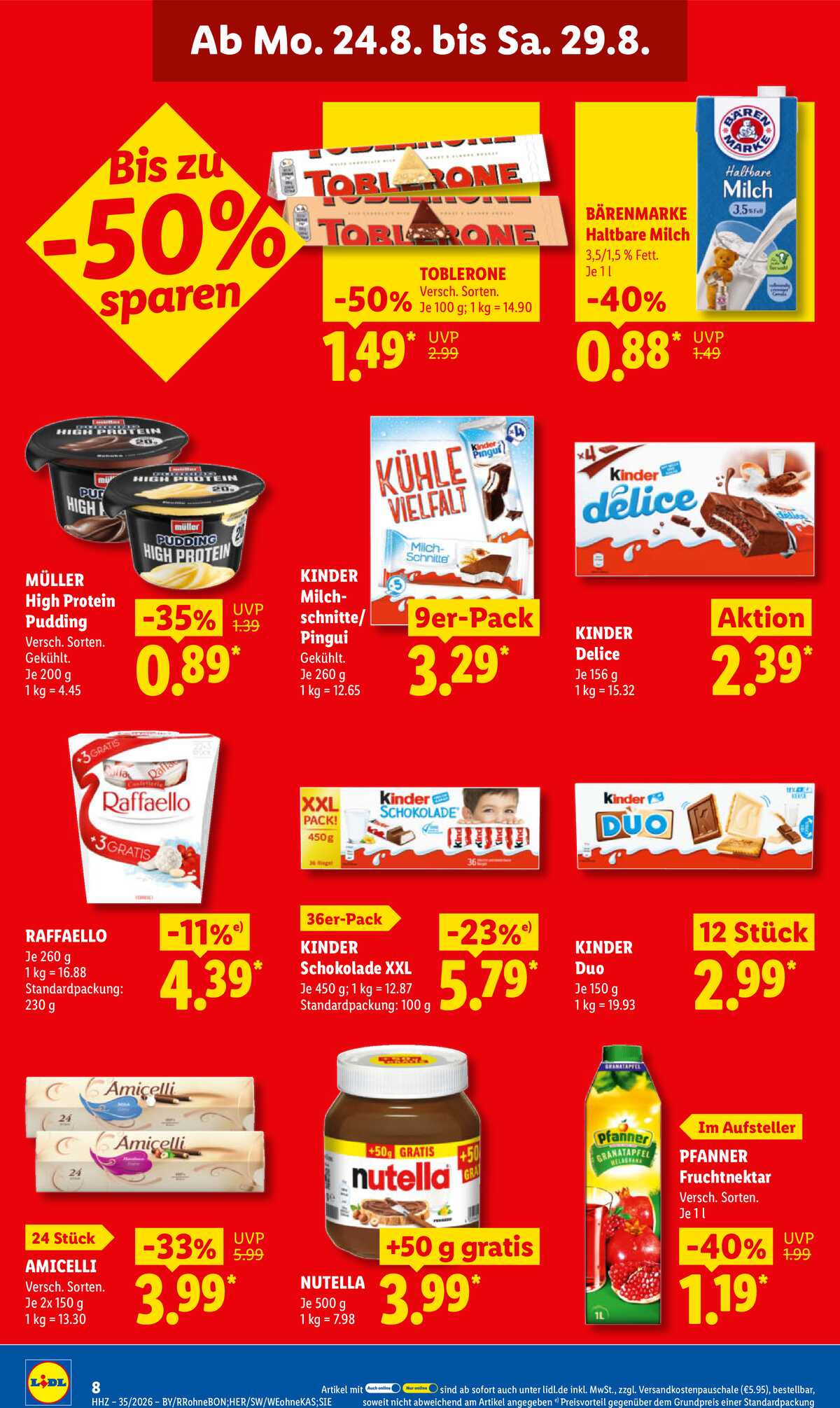 Leták Lidl Německo 24.8.-29.8.2026 strana 20