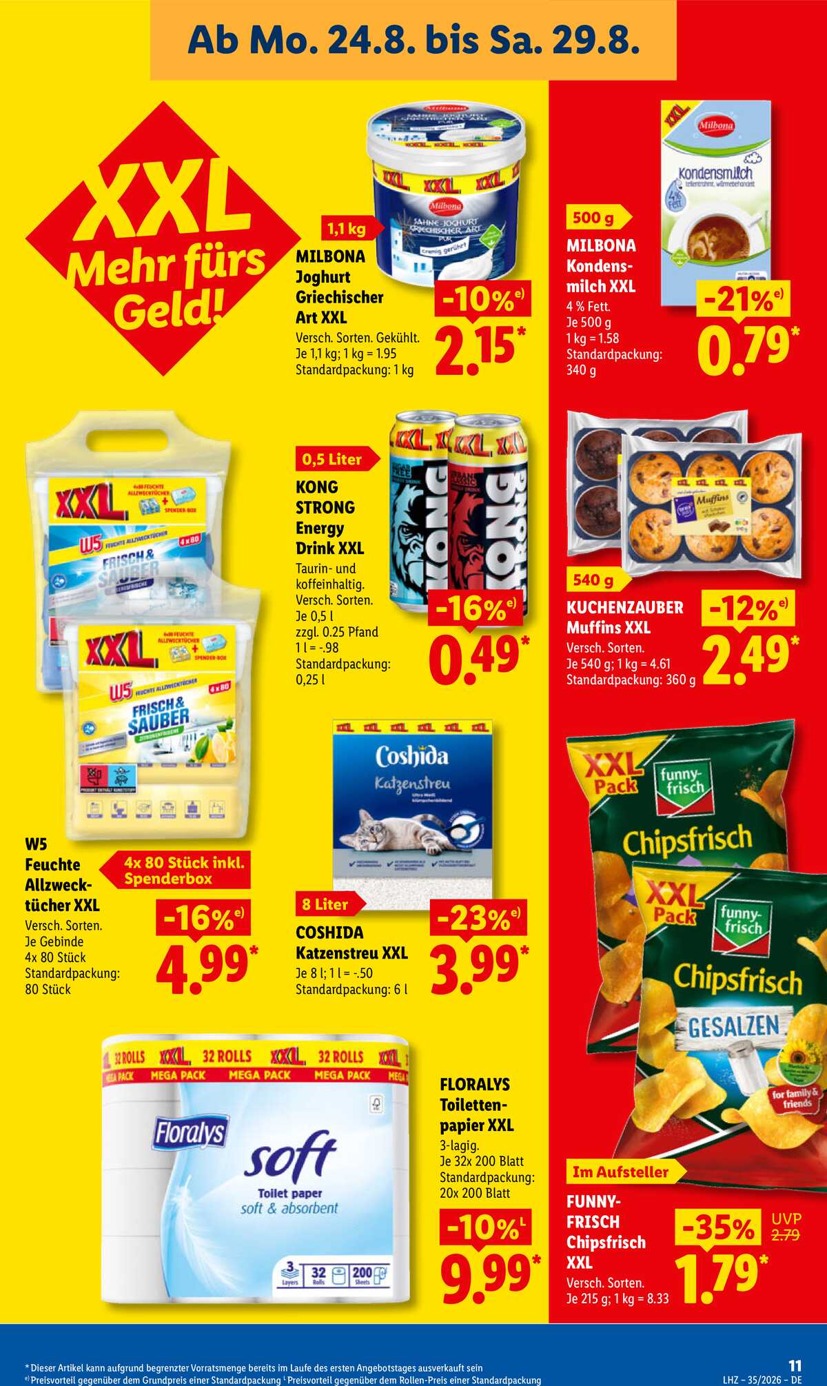 Leták Lidl Německo 24.8.-29.8.2026 strana 23