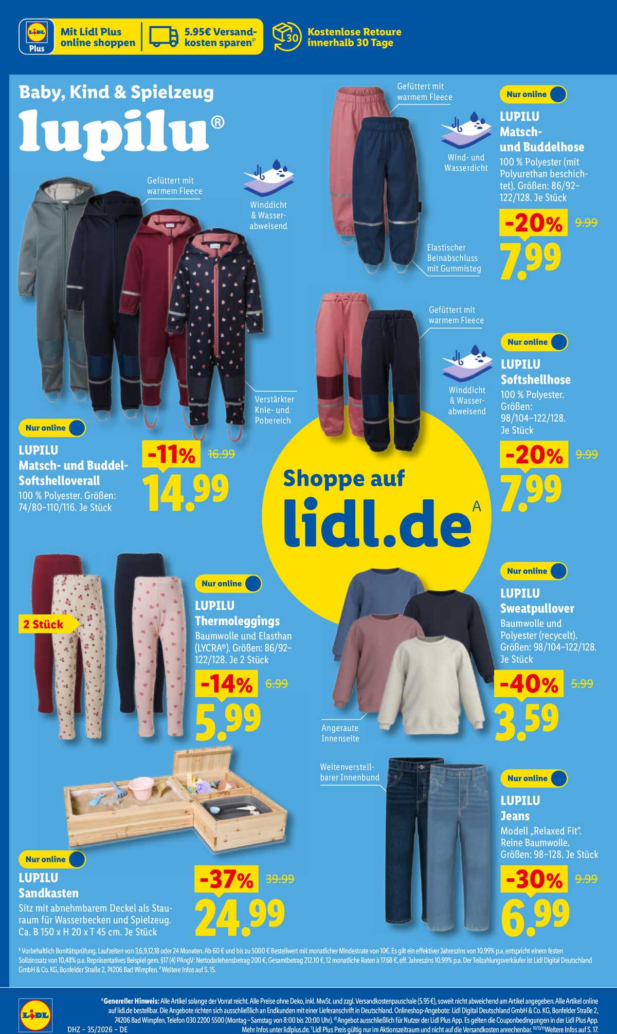 Leták Lidl Německo 24.8.-29.8.2026 strana 34