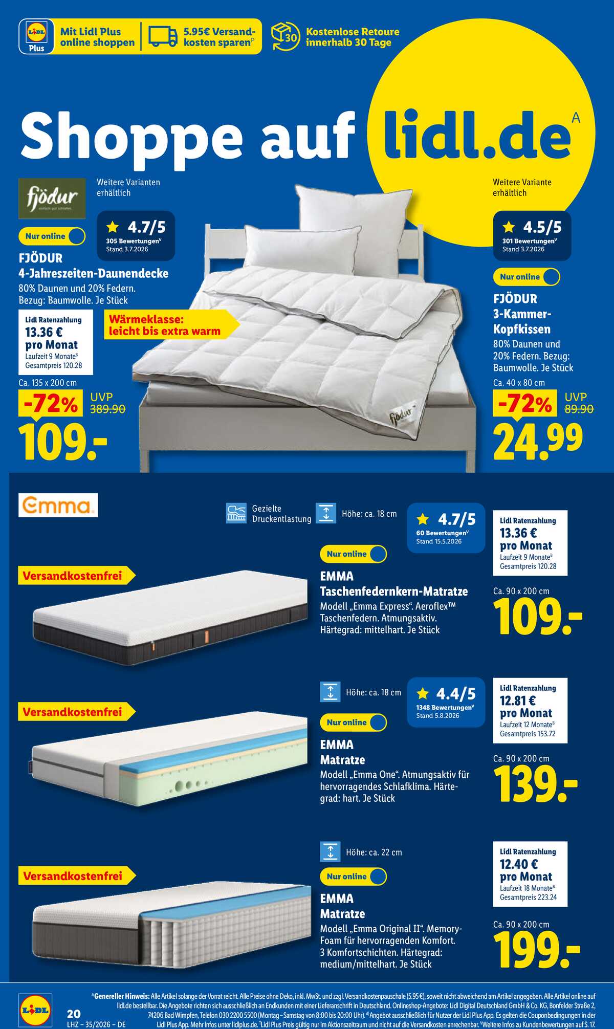 Leták Lidl Německo 24.8.-29.8.2026 strana 40