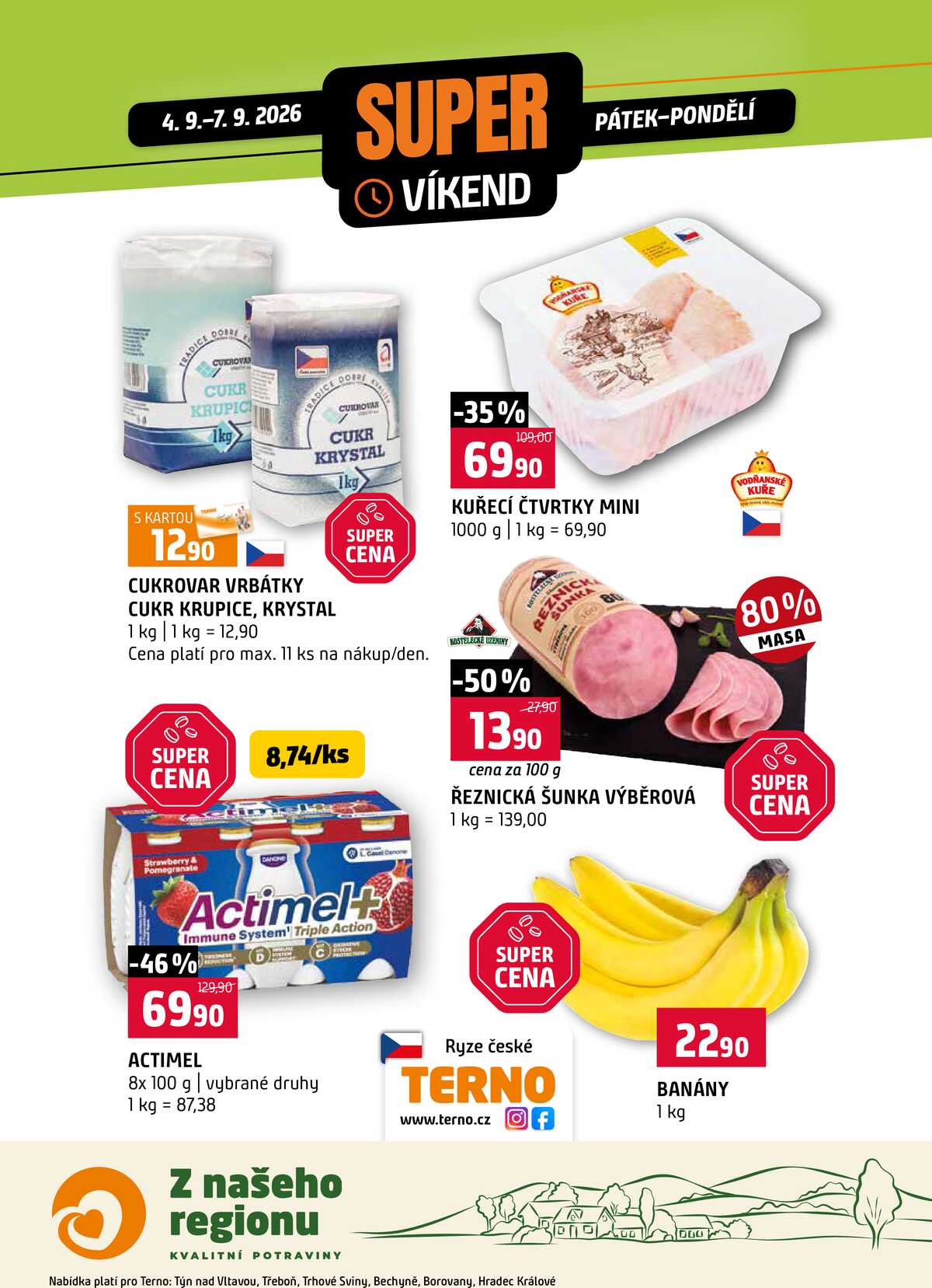 Terno Víkendová akce od 4.9. do 7.9.2026 strana 1