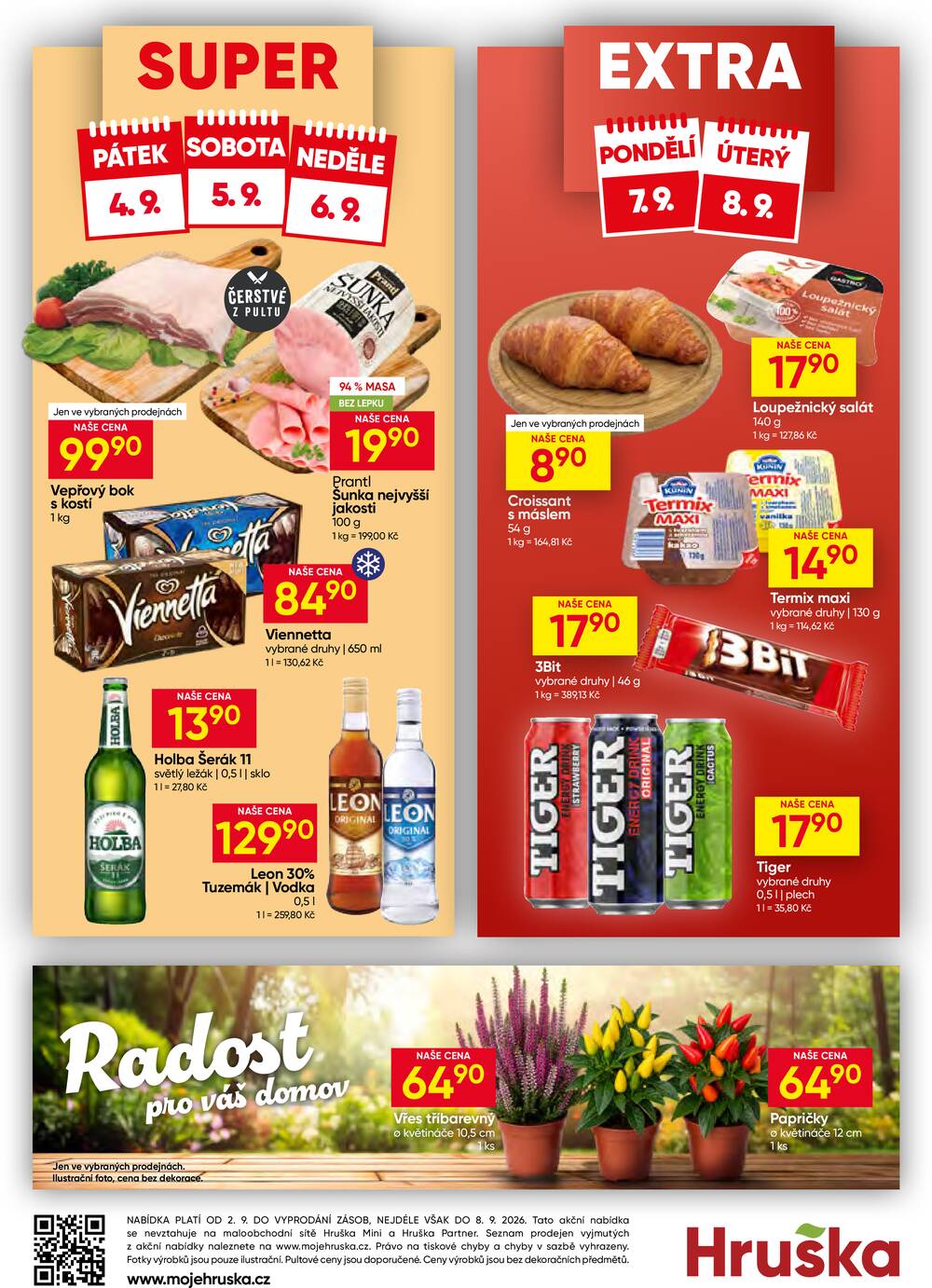 Hruška od 2.9. do 8.9.2026