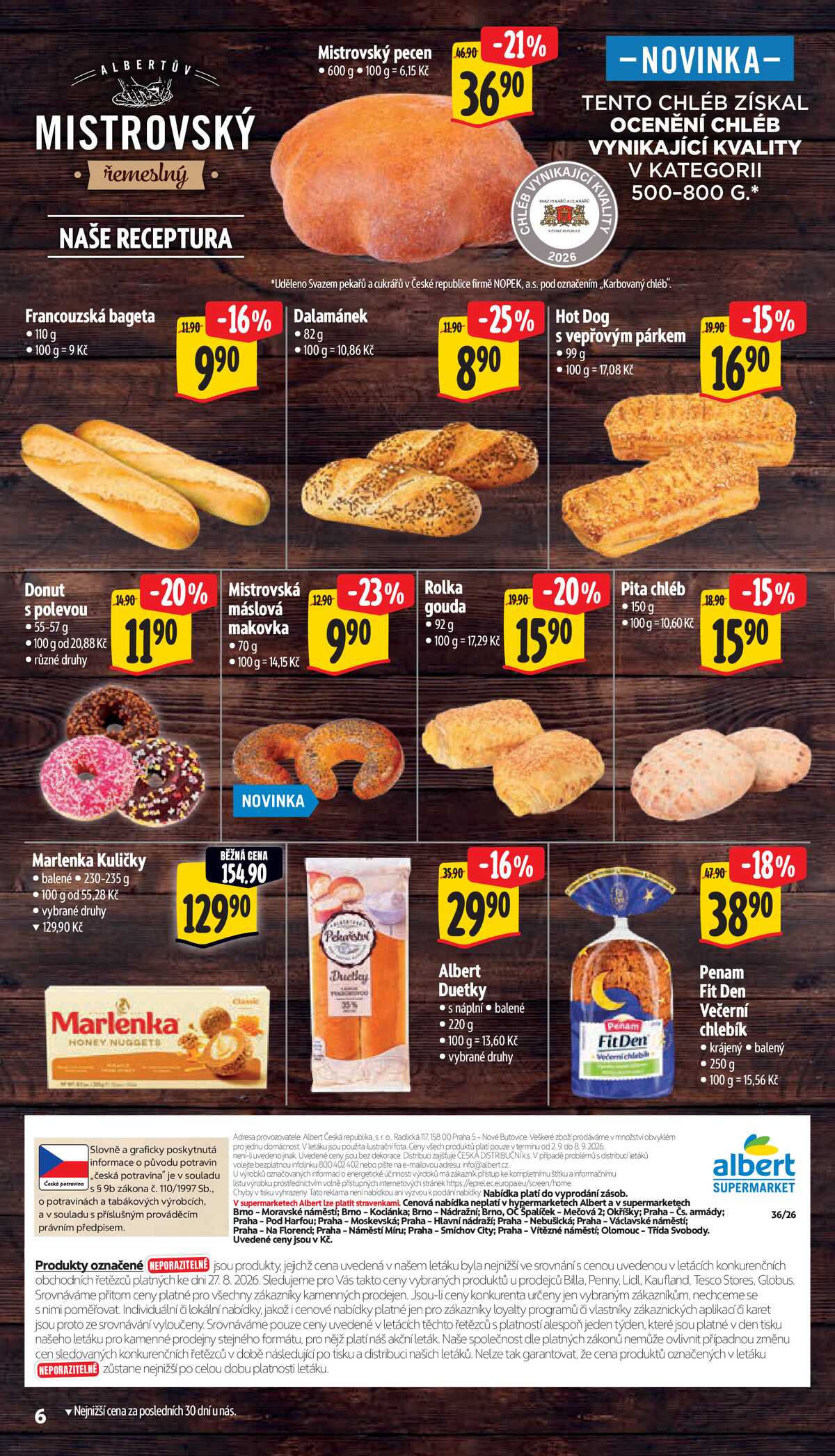 Albert Supermarket od 2.9. do 8.9.2026 strana 8