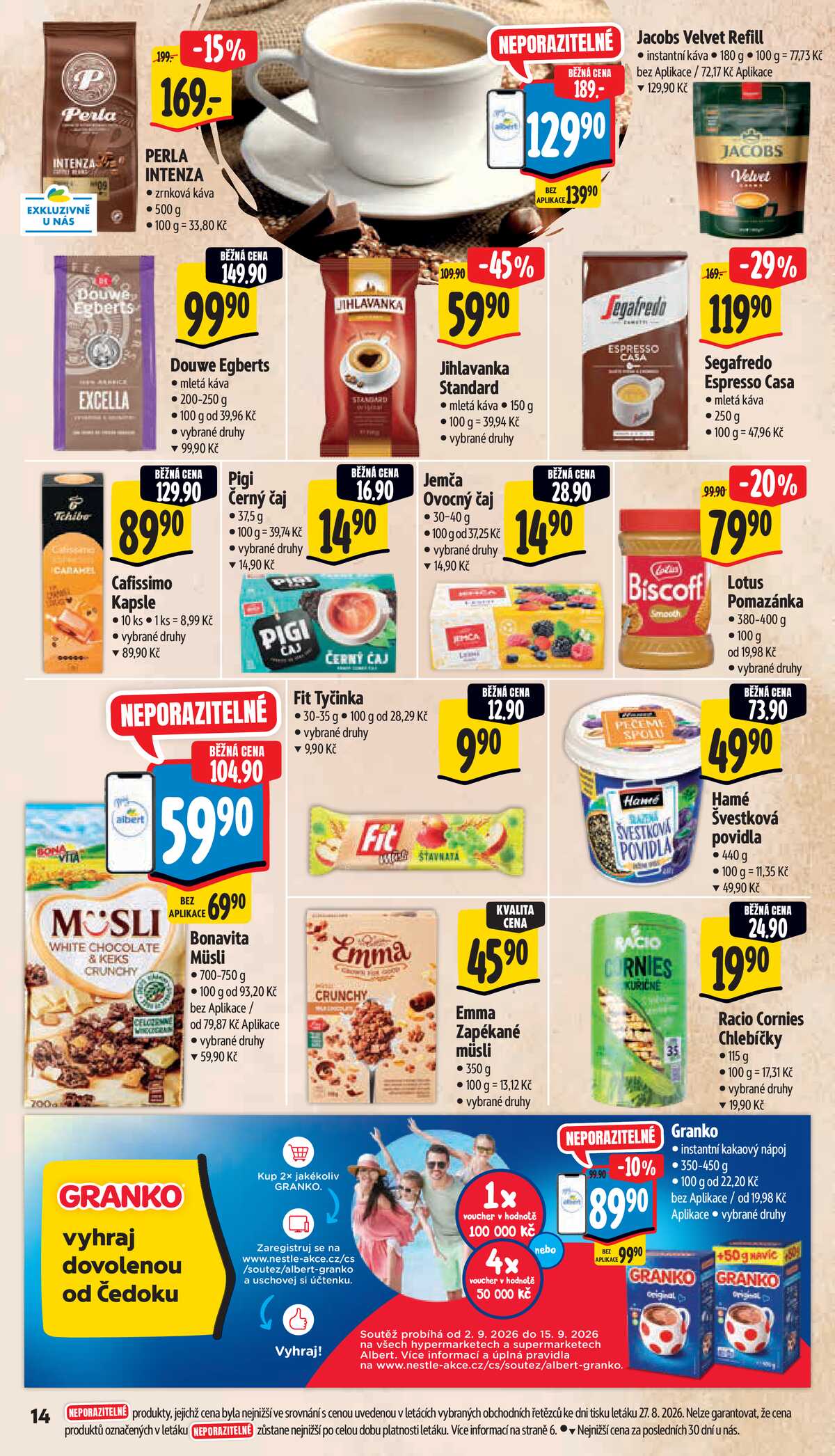 Albert Supermarket od 2.9. do 8.9.2026 strana 18