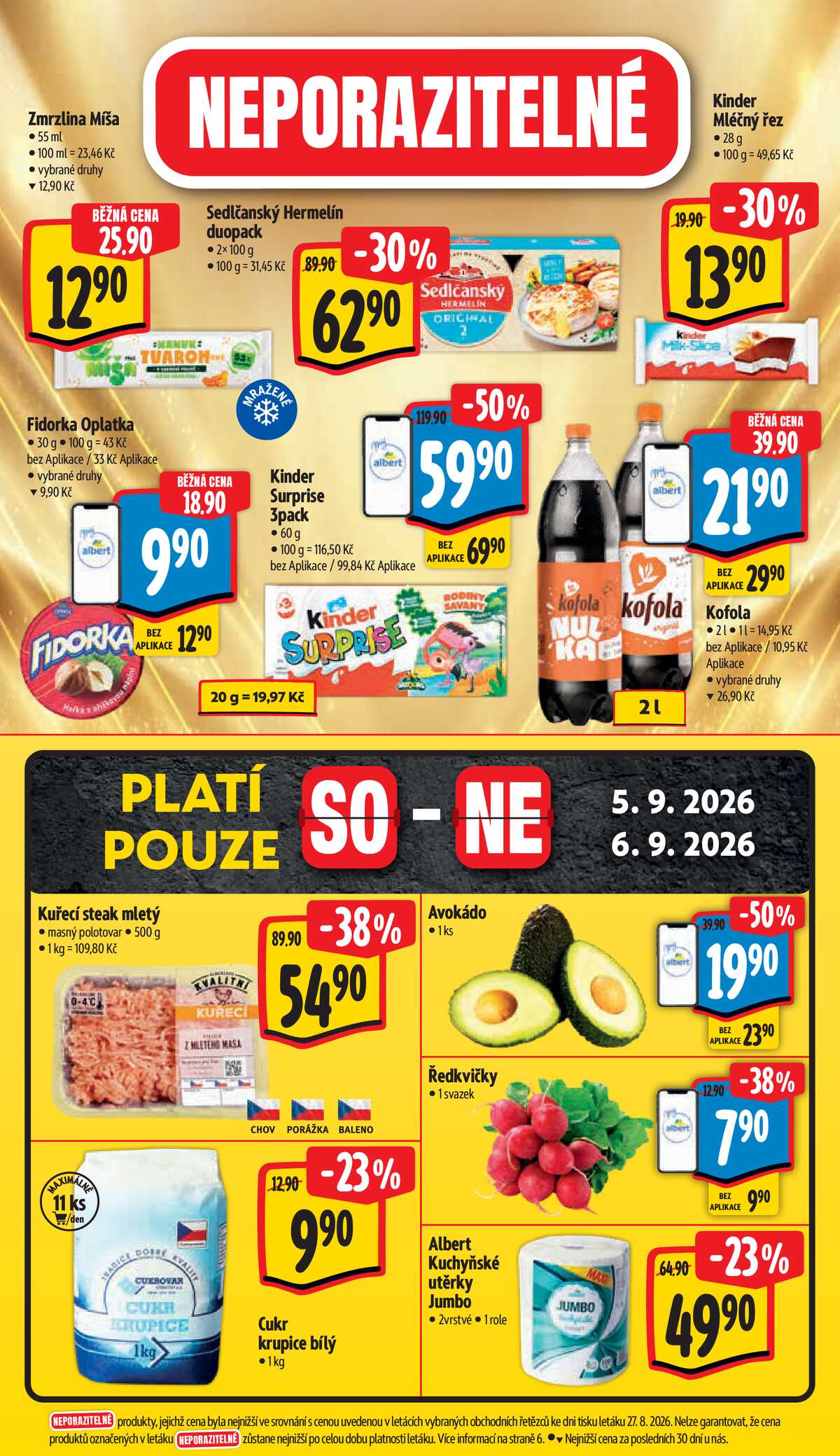 Albert Supermarket od 2.9. do 8.9.2026 strana 36