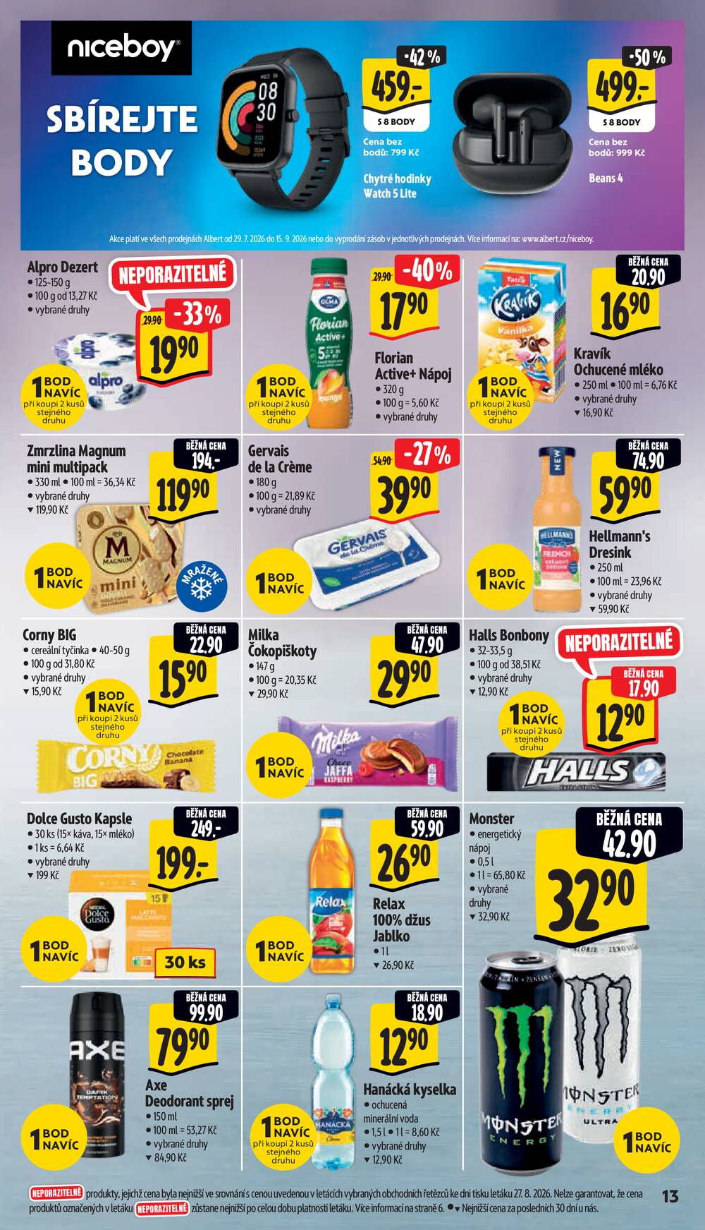 Albert Supermarket od 2.9. do 8.9.2026