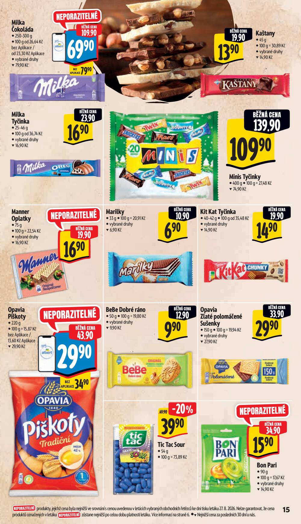 Albert Supermarket od 2.9. do 8.9.2026