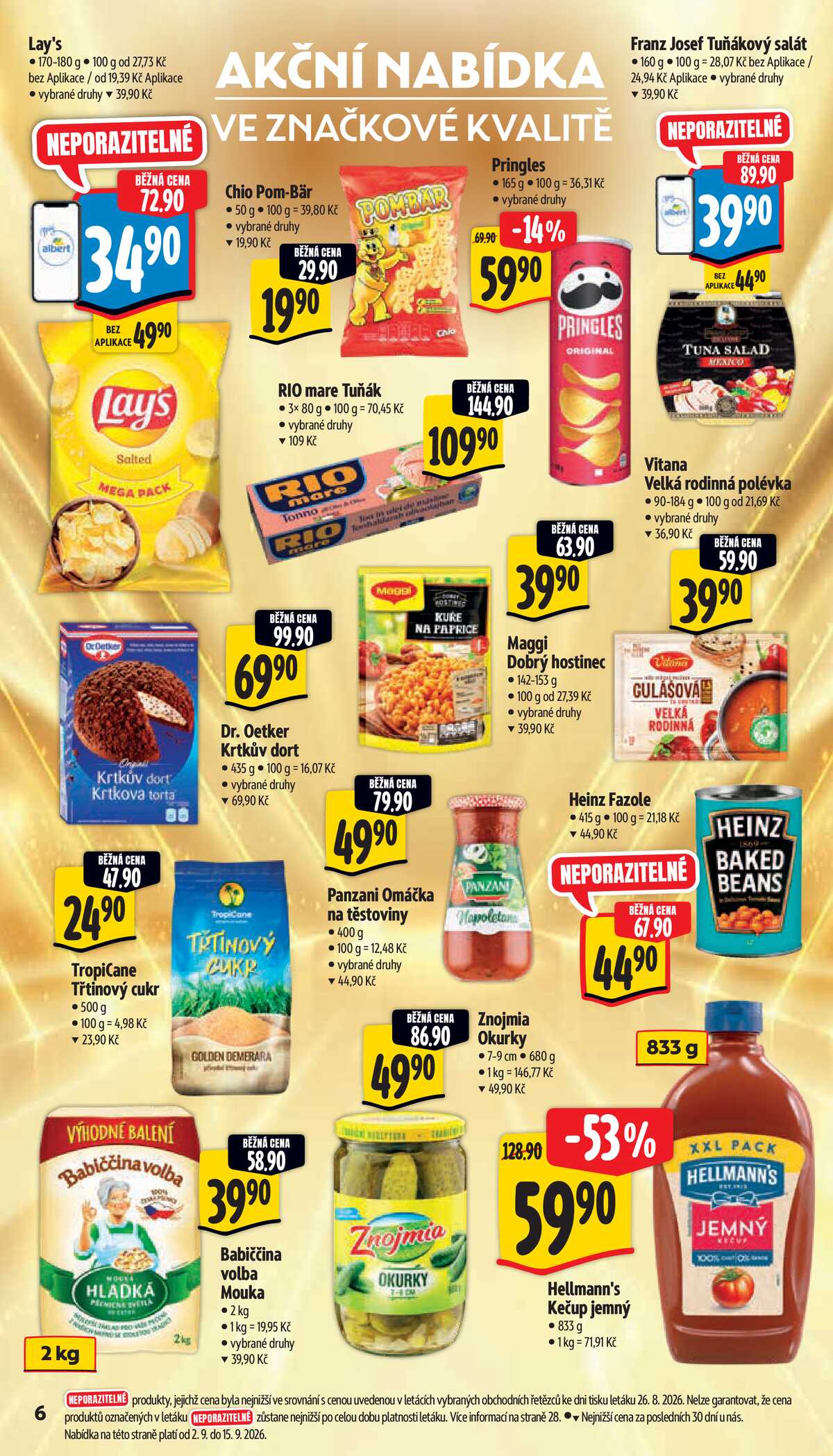 Albert  Hypermarket od 2.9. do 8.9.2026 strana 8