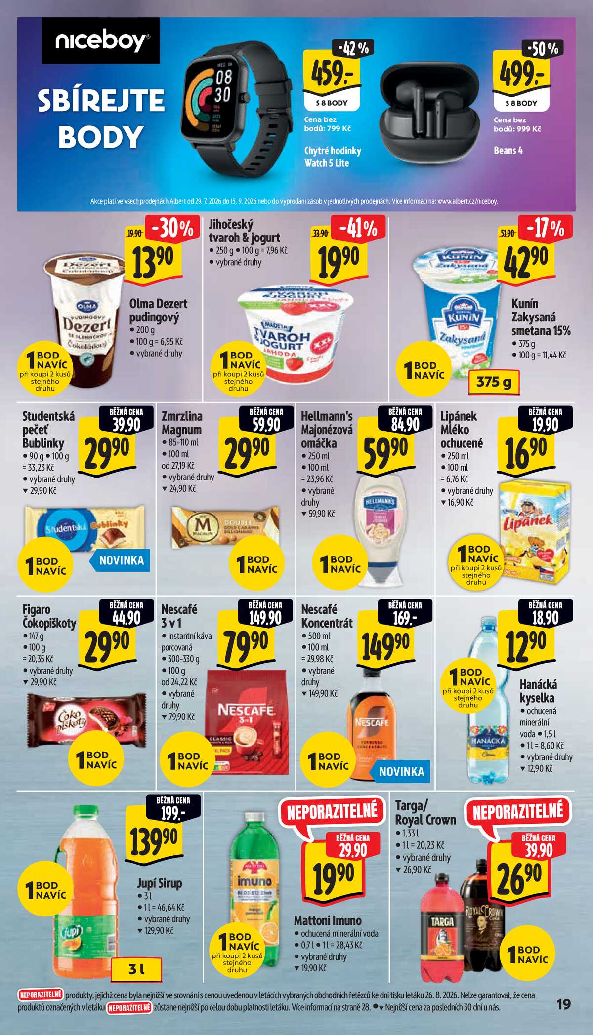 Albert  Hypermarket od 2.9. do 8.9.2026 strana 23