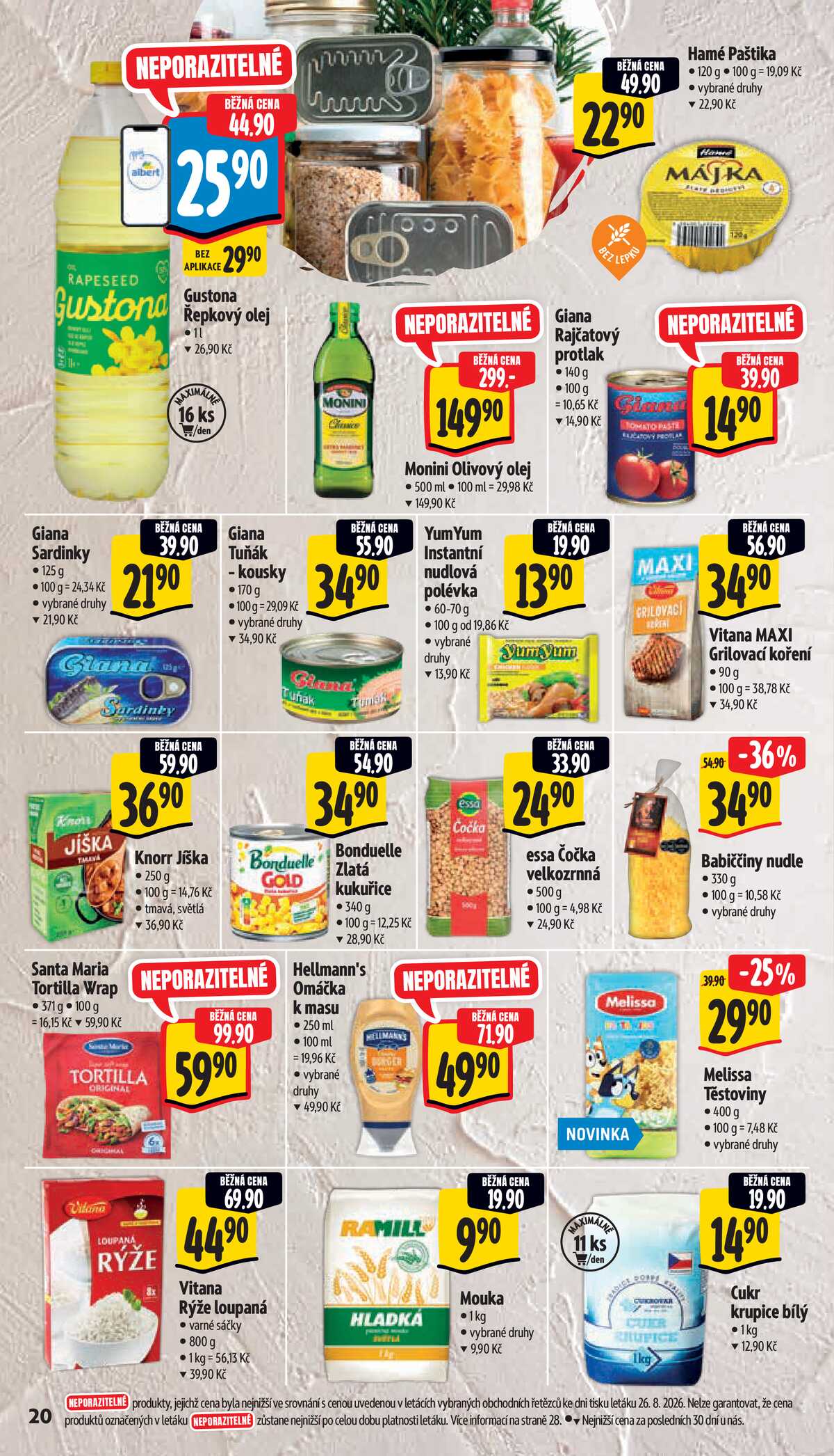 Albert  Hypermarket od 2.9. do 8.9.2026 strana 24