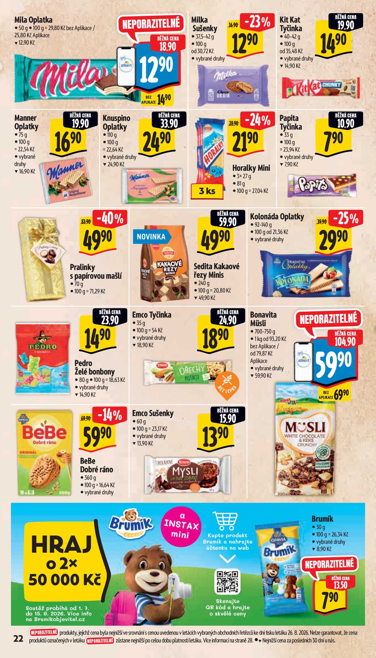 Albert  Hypermarket od 2.9. do 8.9.2026 strana 26