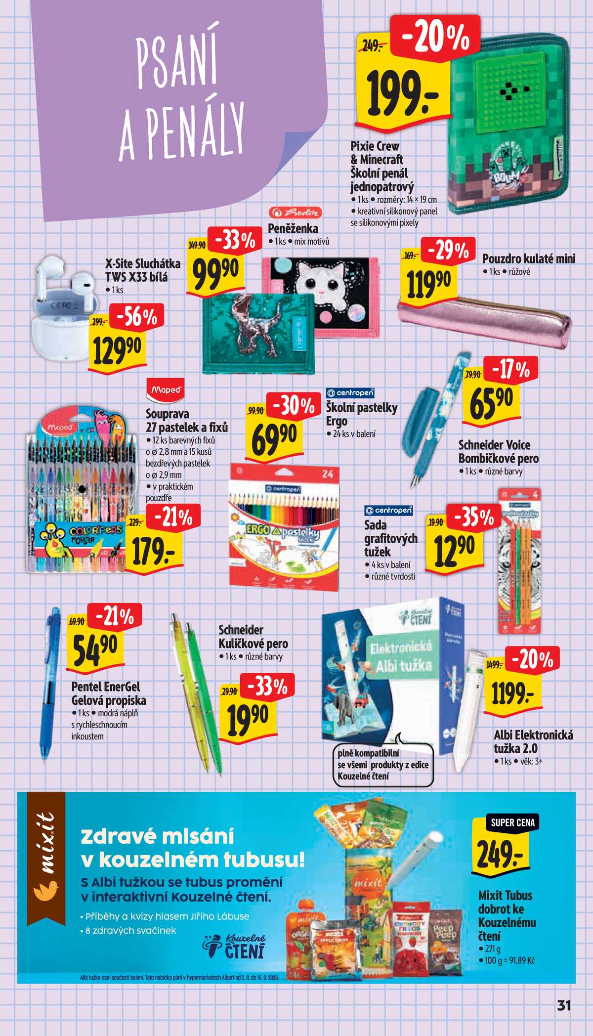 Albert  Hypermarket od 2.9. do 8.9.2026 strana 35