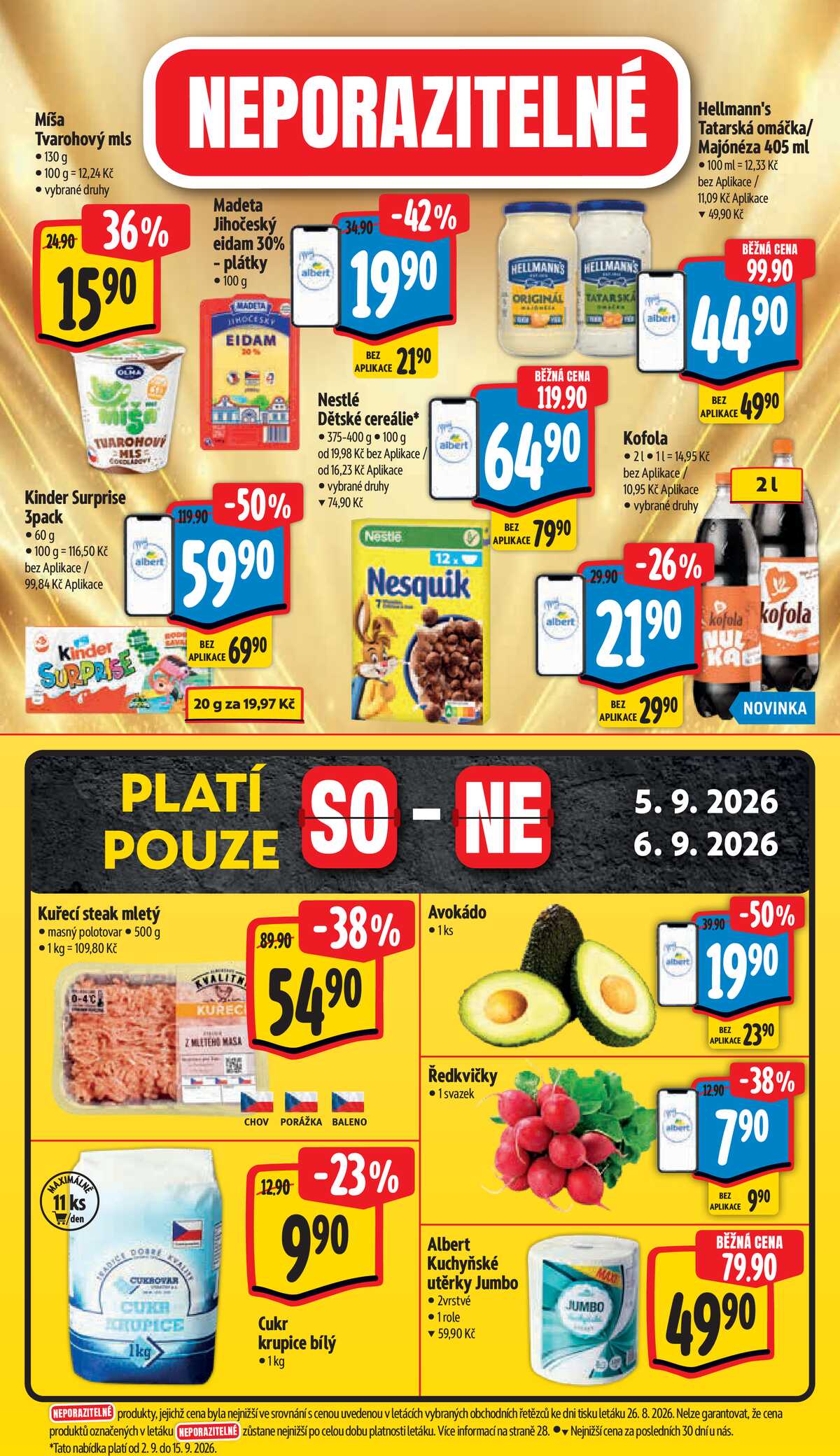 Albert  Hypermarket od 2.9. do 8.9.2026 strana 46