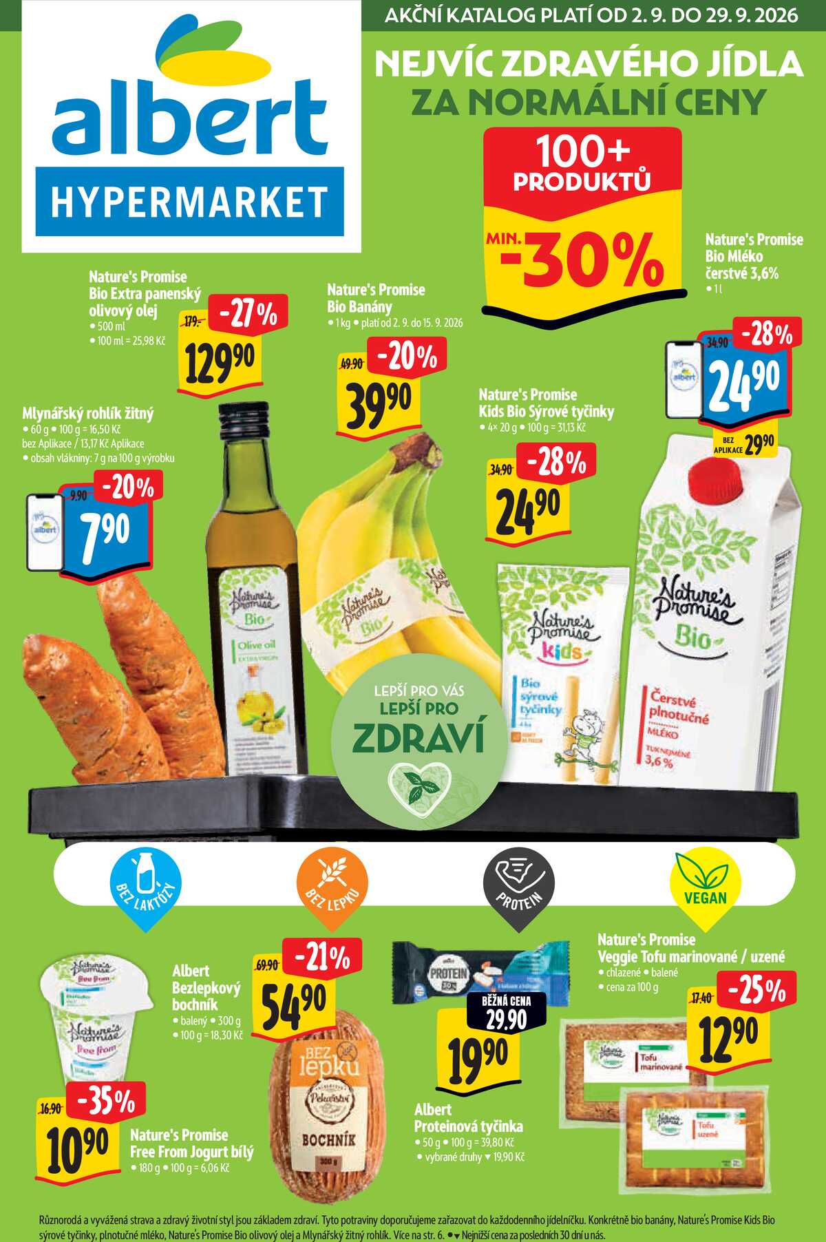 Albert  Hypermarket katalog Bio od 2.9. do 29.9.2026 strana 1