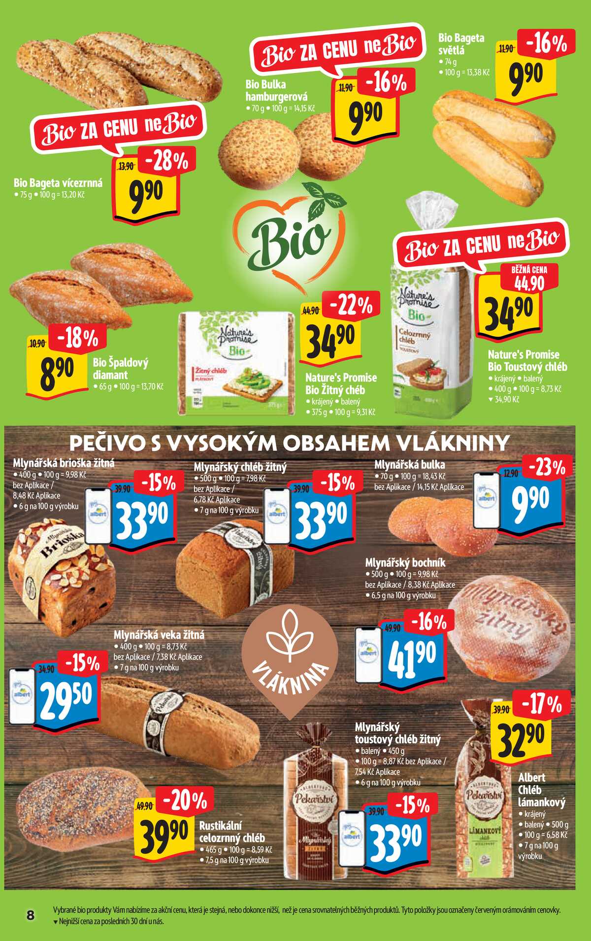Albert  Hypermarket katalog Bio od 2.9. do 29.9.2026 strana 8