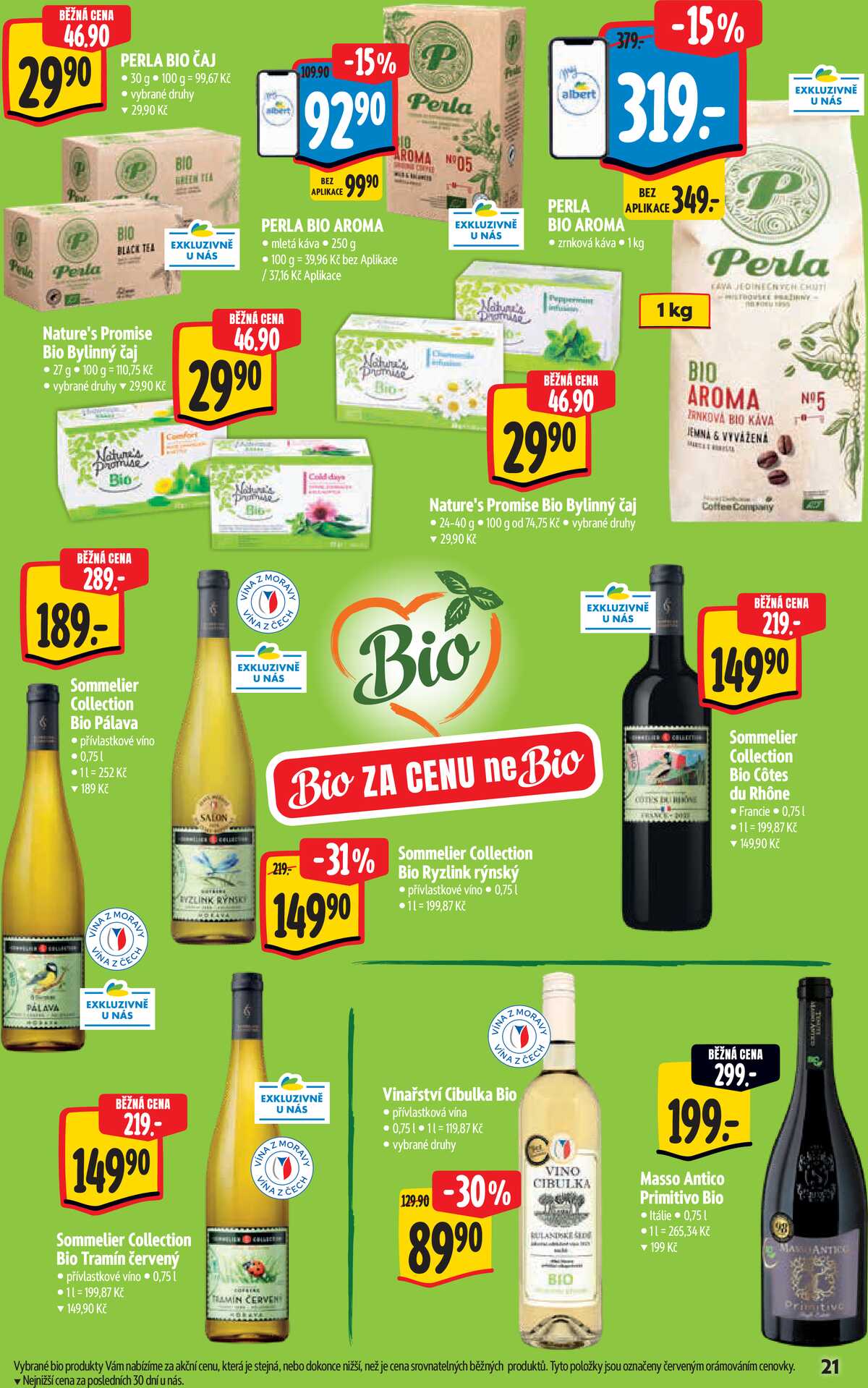 Albert  Hypermarket katalog Bio od 2.9. do 29.9.2026 strana 21