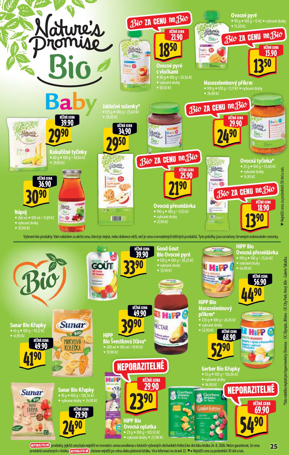 Albert  Hypermarket katalog Bio od 2.9. do 29.9.2026 strana 25