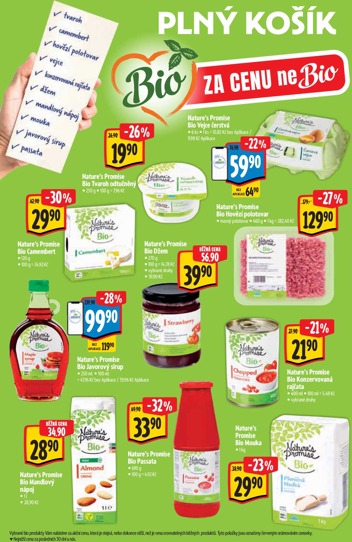 Albert  Hypermarket katalog Bio od 2.9. do 29.9.2026 strana 32