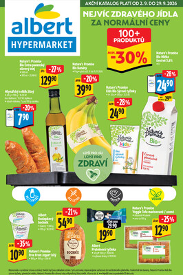 Albert  Hypermarket katalog Bio od 2.9. do 29.9.2026