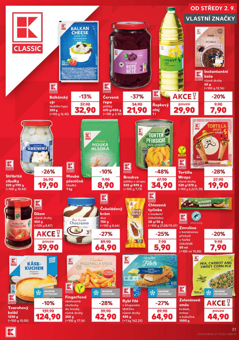 Kaufland 2.9. - 8.9. - Kaufland - Praha 3 (Jarov)