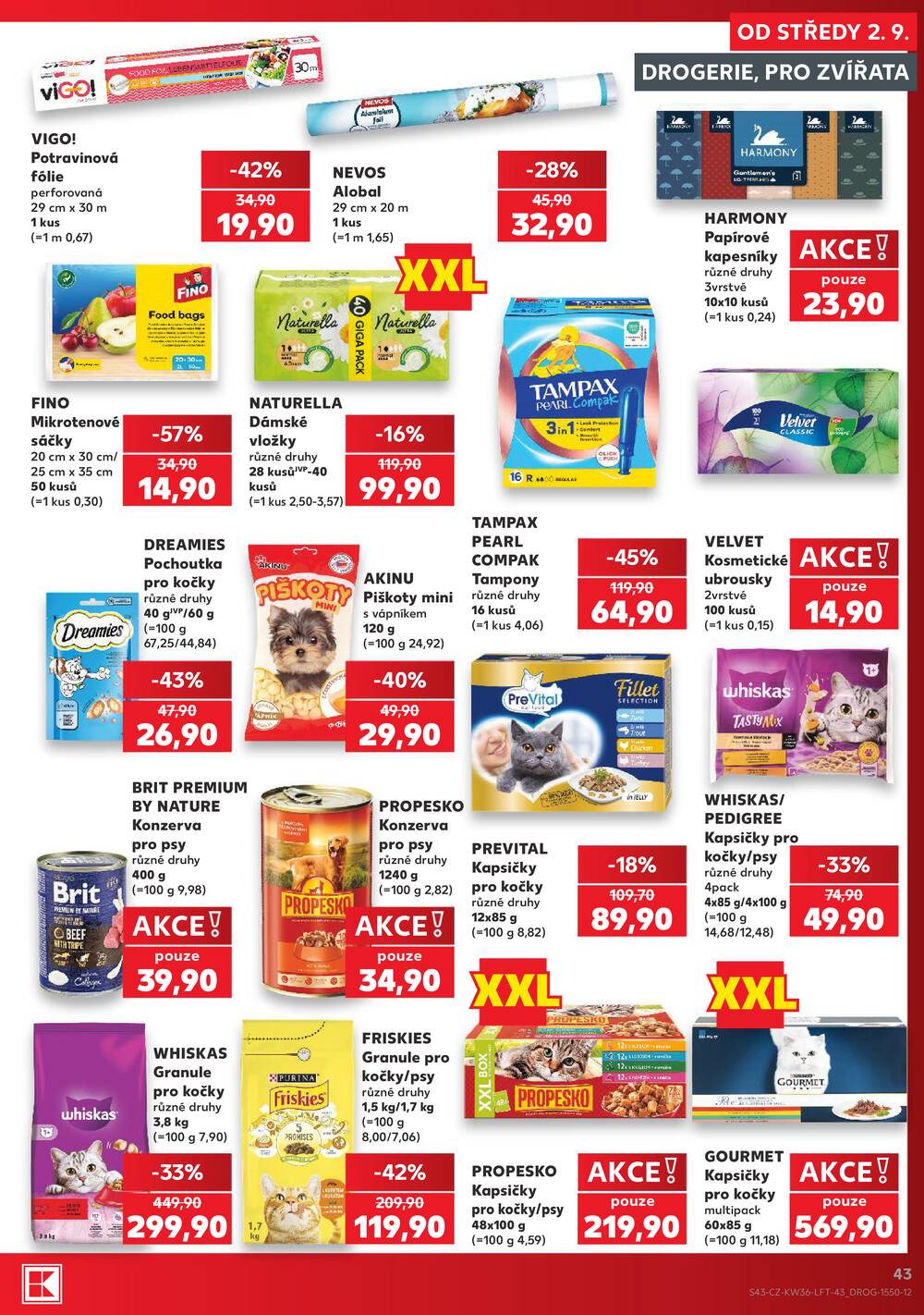 Kaufland 2.9. - 8.9. - Kaufland - Strakonice