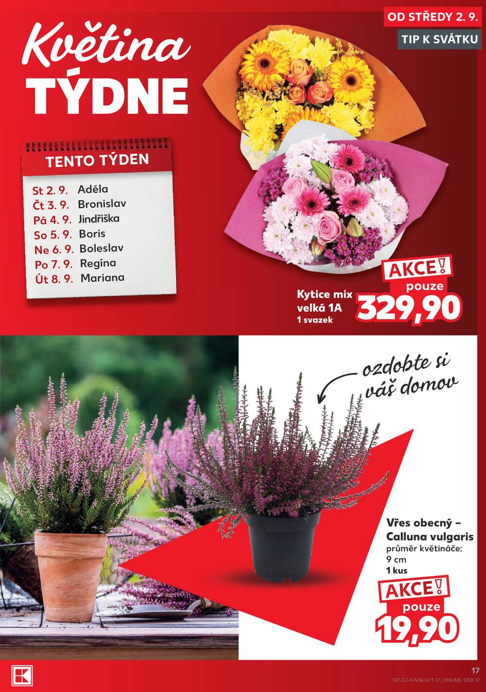 Leták Kaufland - Kaufland 2.9. - 8.9. - Kaufland - Litoměřice - strana 17
