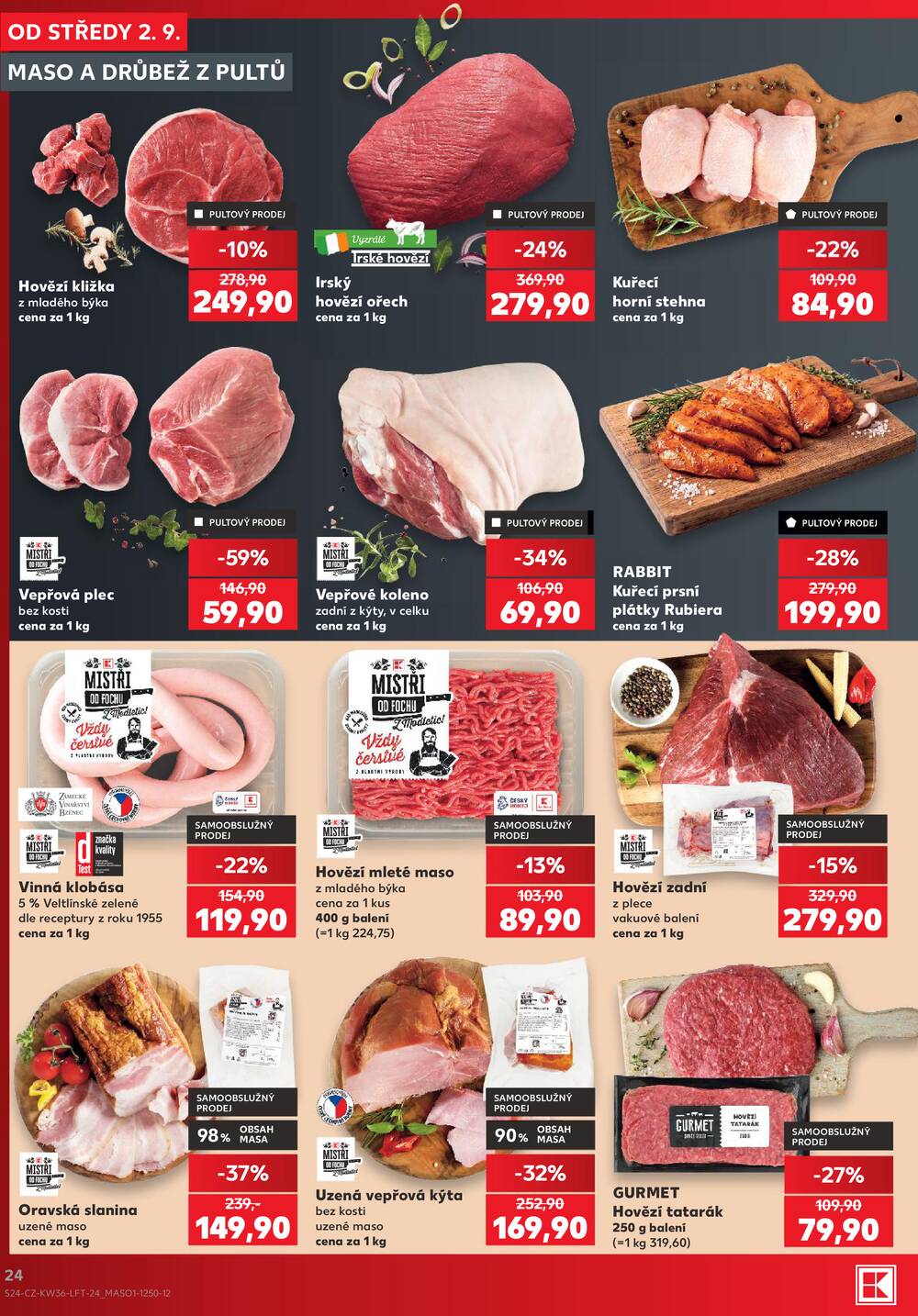 Kaufland 2.9. - 8.9. - Kaufland - Teplice (Čs. Dobrovolců)