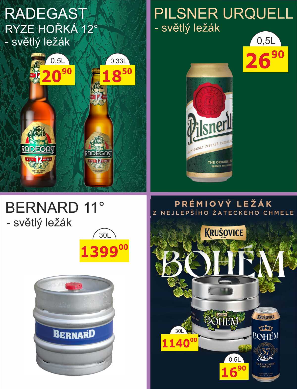 BENE Nápoje od 1.9. do 30.9.2026 strana 2