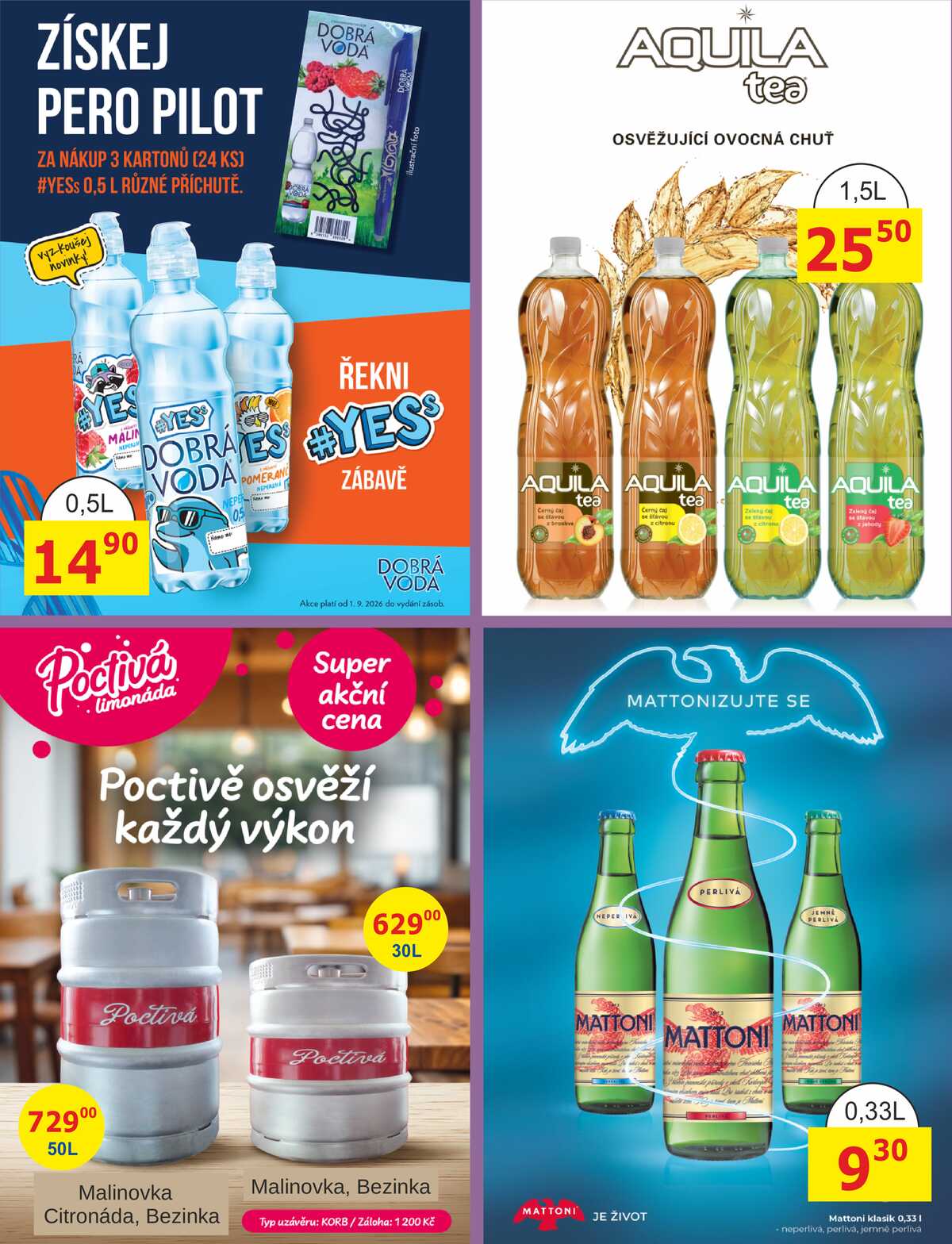 BENE Nápoje od 1.9. do 30.9.2026 strana 6