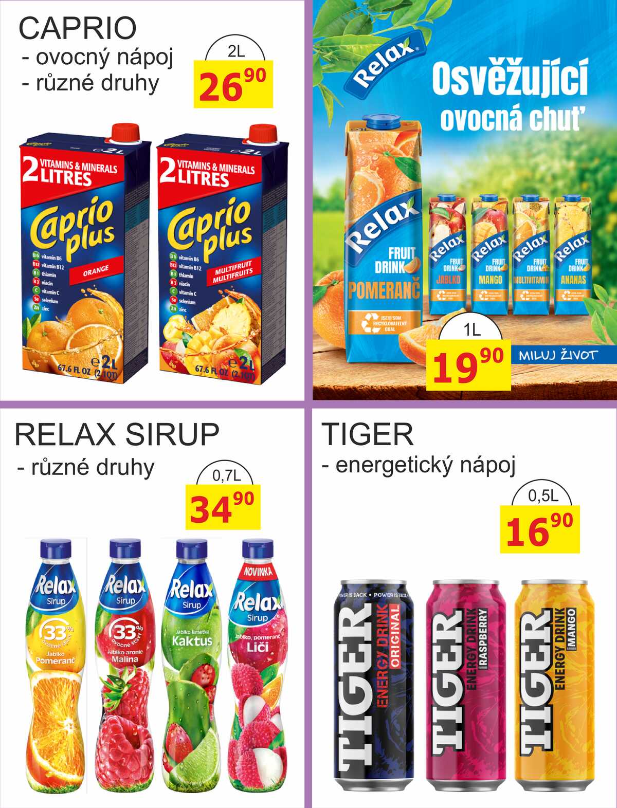 BENE Nápoje od 1.9. do 30.9.2026 strana 8