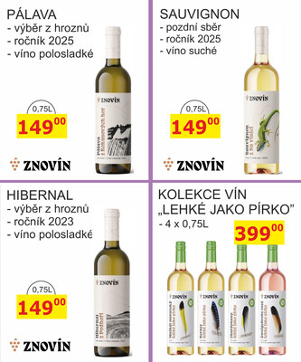 BENE Nápoje od 1.9. do 30.9.2026