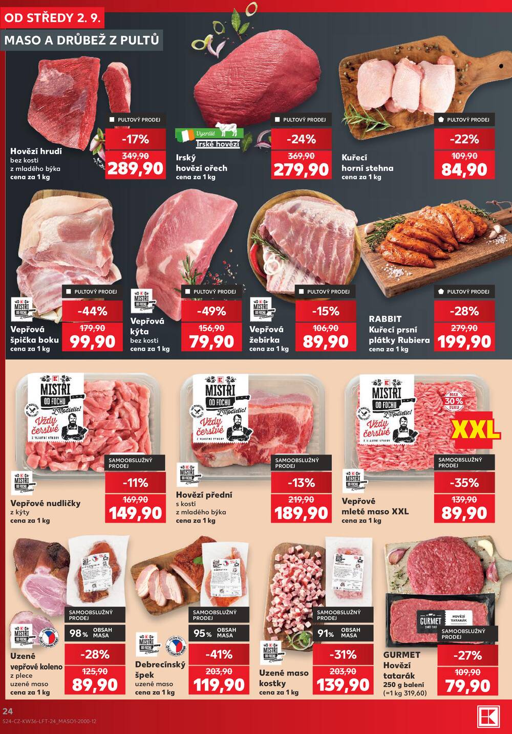 Kaufland 2.9. - 8.9. - Kaufland - Třinec - Lyžbice