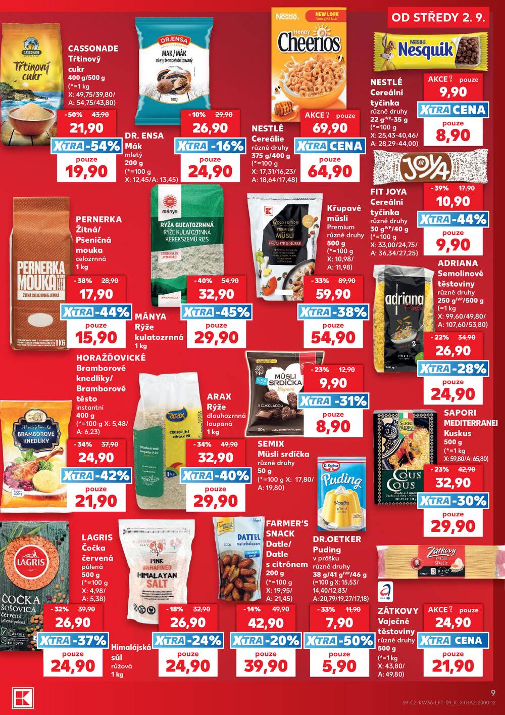 Kaufland 2.9. - 8.9. - Kaufland - Zlín ( OC Čepkov)