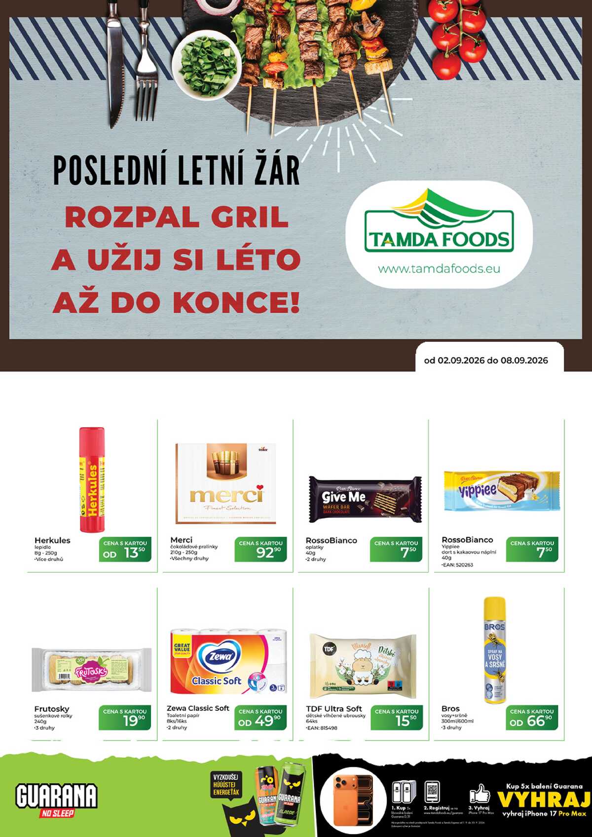 Tamda Foods od 2.9. do 8.9.2026 strana 1