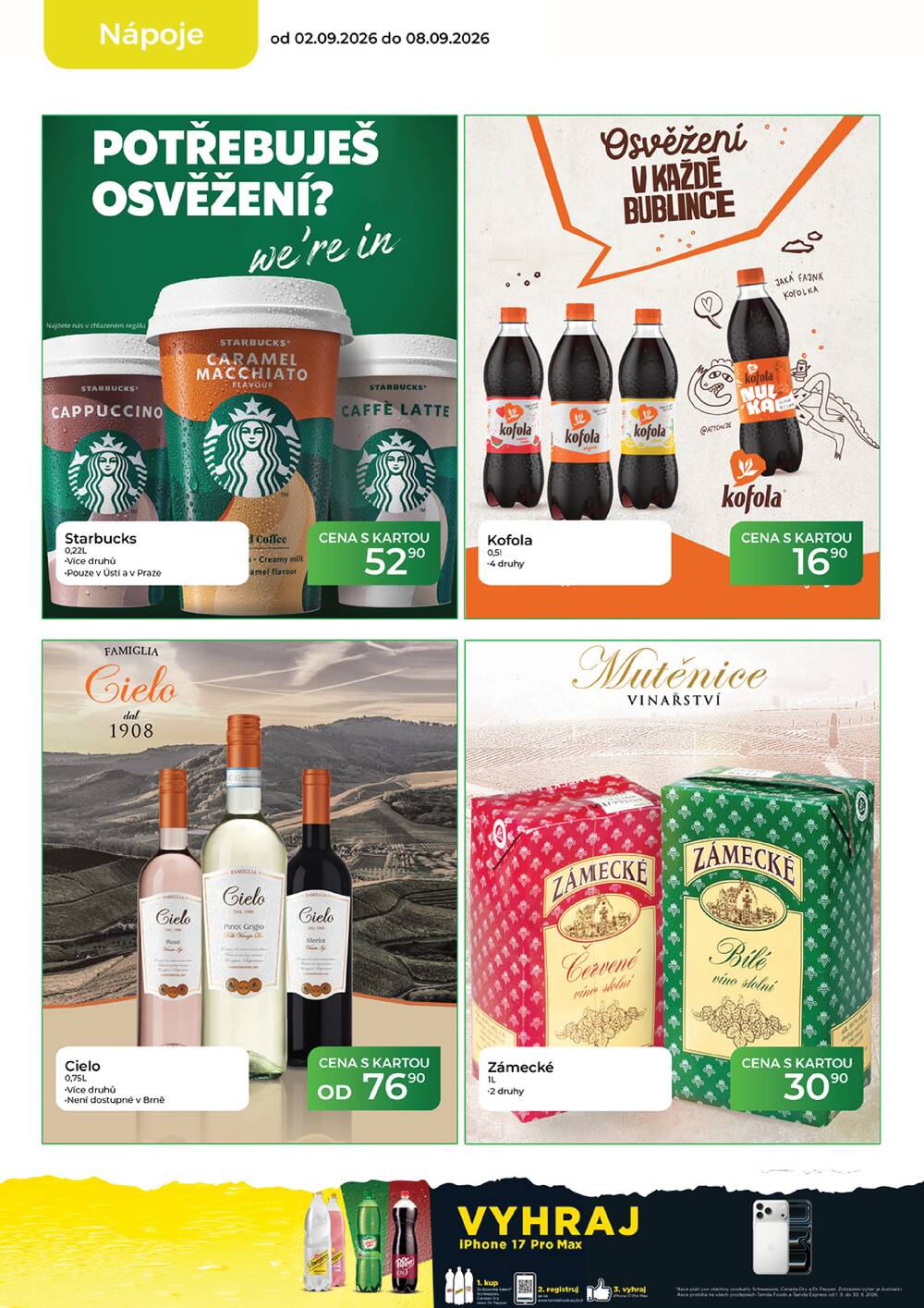 Tamda Foods od 2.9. do 8.9.2026