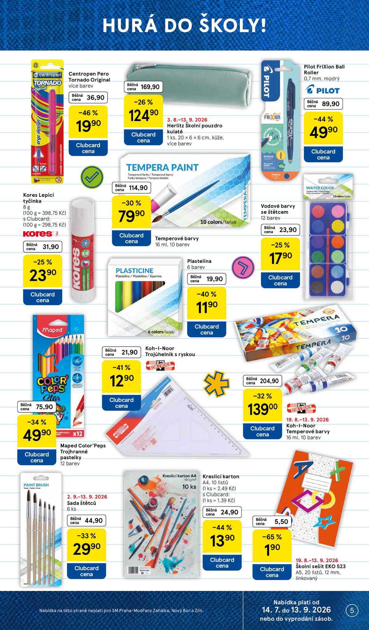 Tesco supermarkety od 2.9. do 8.9.2026 strana 5