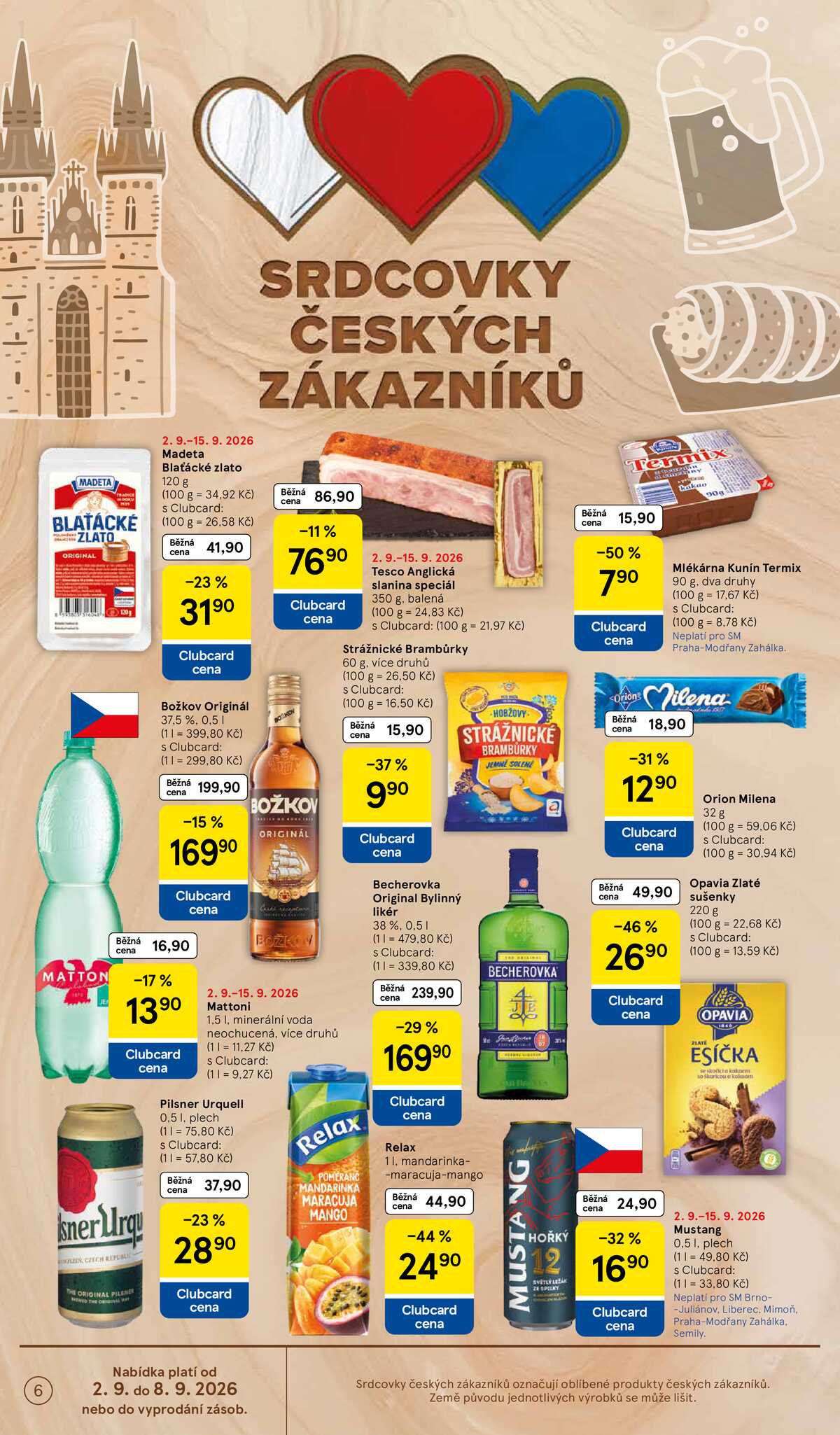 Tesco supermarkety od 2.9. do 8.9.2026 strana 6