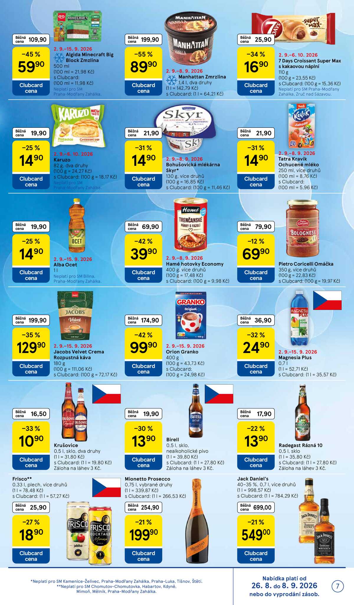 Tesco supermarkety od 2.9. do 8.9.2026 strana 7
