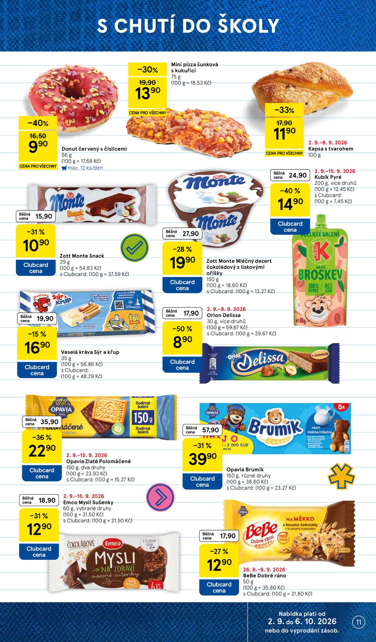 Tesco supermarkety od 2.9. do 8.9.2026 strana 11