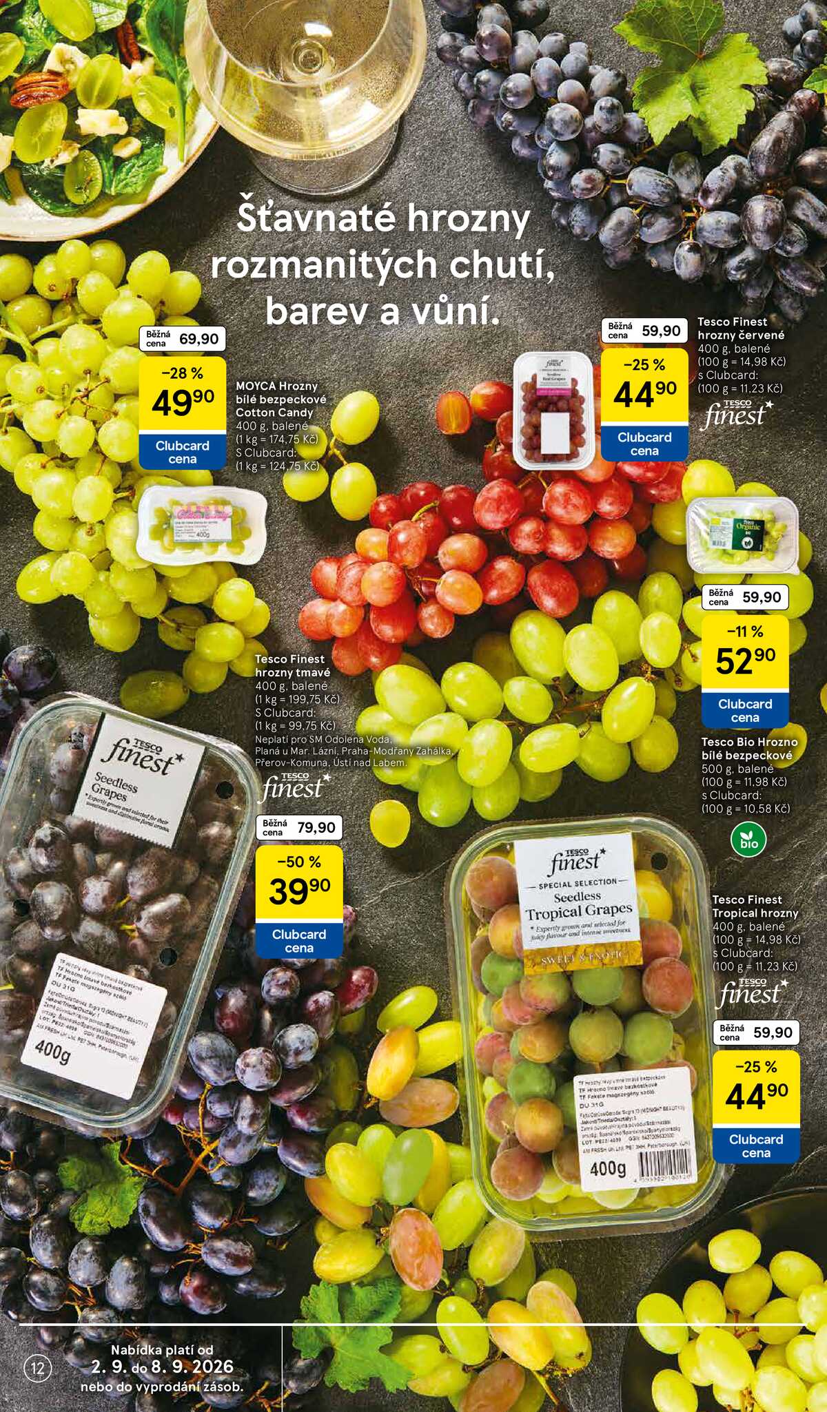 Tesco supermarkety od 2.9. do 8.9.2026 strana 12