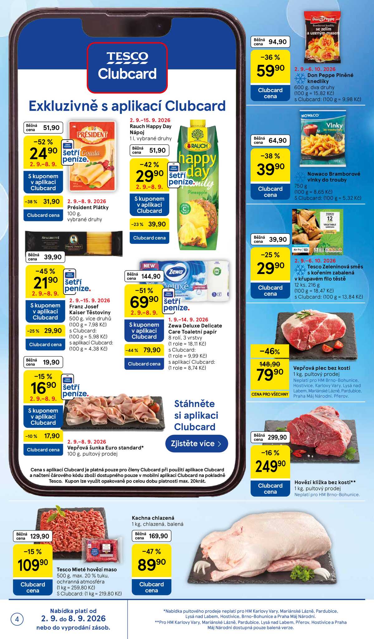 Tesco hypermarkety od 2.9. do 8.9.2026 strana 4