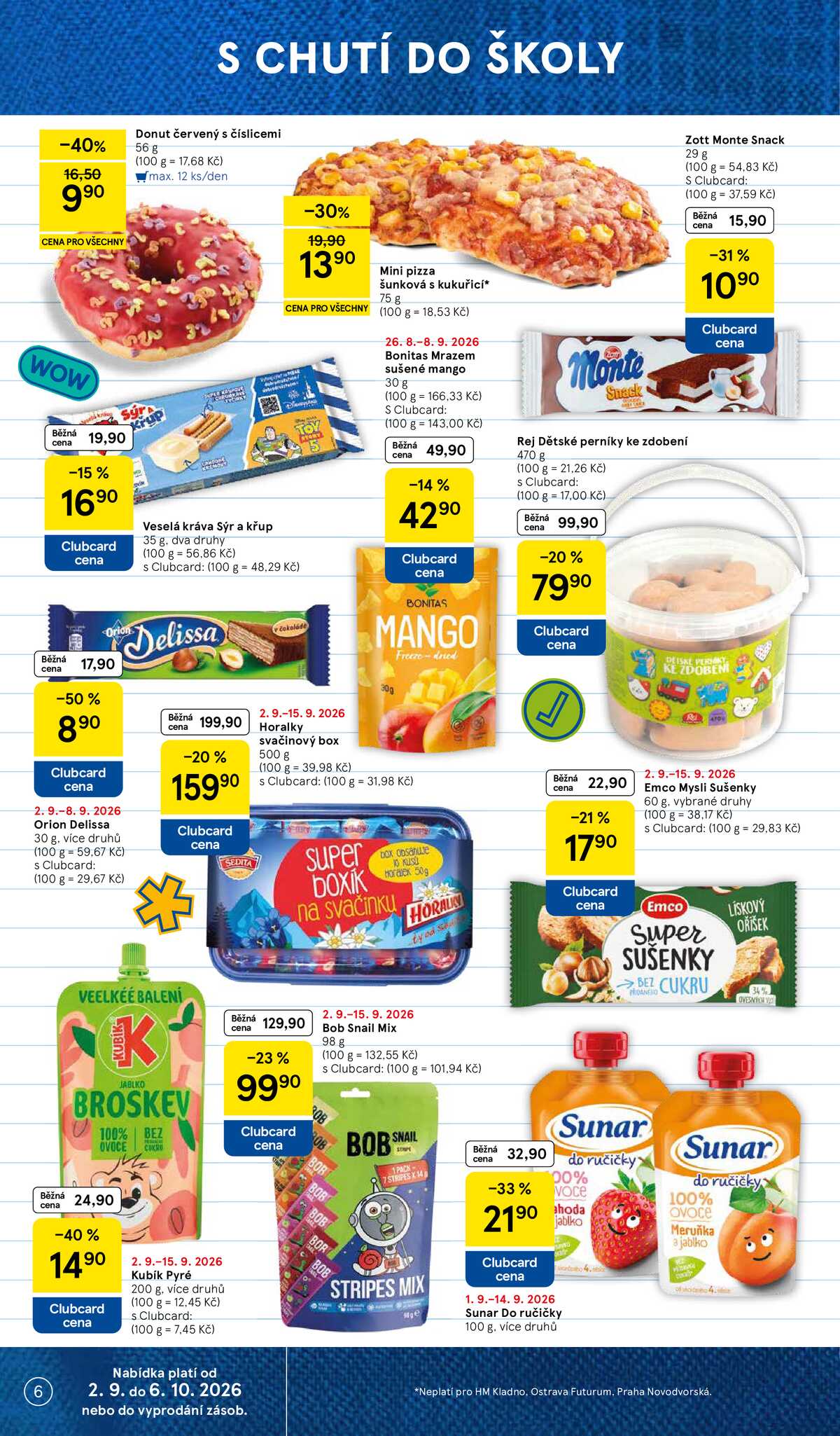 Tesco hypermarkety od 2.9. do 8.9.2026 strana 6
